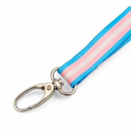 Transgender Flag Lanyard 15mm