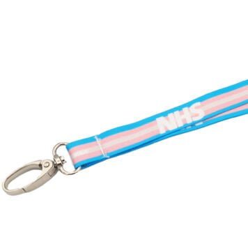 NHS Transgender Lanyard 15mm