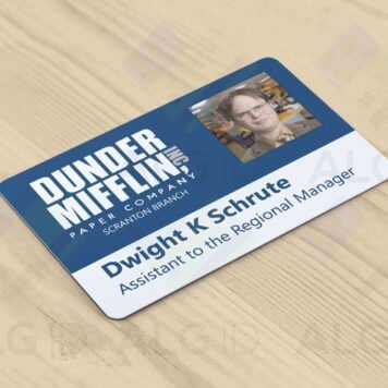 The Office Dunder Mifflin - Novelty ID Card (Dwight, Preview))