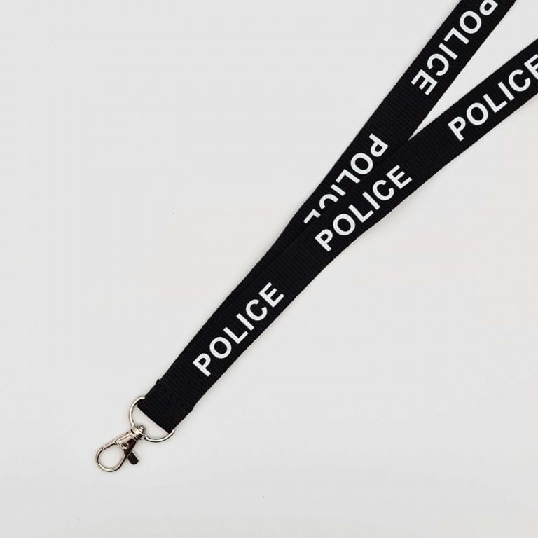 20mm Police Lanyard with Safety Breakaway - The Lanyard Shop