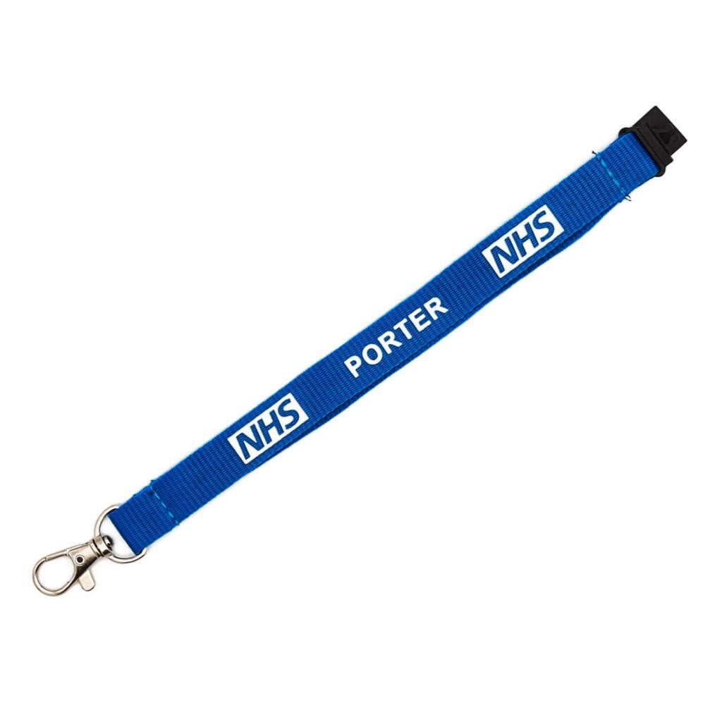 Porter Lanyard NHS with Double Breakaway - The Lanyard Shop