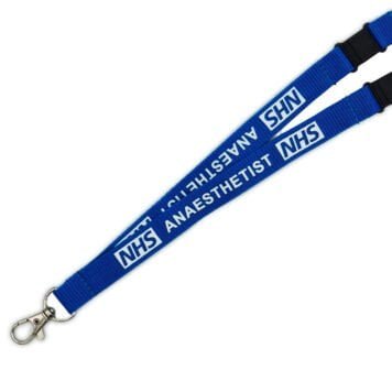 15mm NHS Anaesthetist Lanyard with Double Breakaway