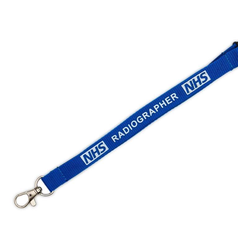 Radiographer Lanyard NHS with Double Breakaway - The Lanyard Shop