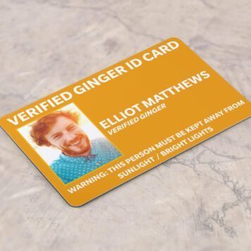 Ginger ID Card