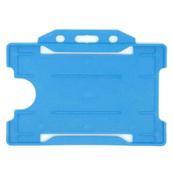 Light Blue ID Card Holder (Single-Sided) - The Lanyard Shop