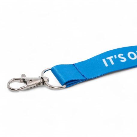 Blue It’s Ok to Not Be Ok Lanyard 20mm Clip