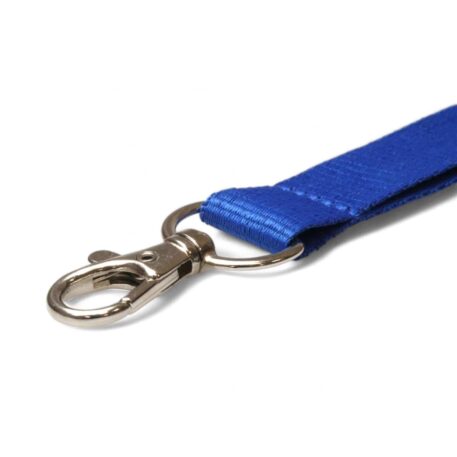 20mm Lanyard with Safety Breakaway & Trigger Clip (Royal Blue)