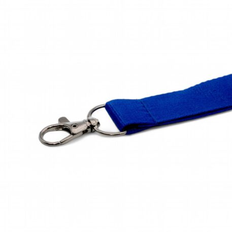 20mm Lanyard with Safety Breakaway & Trigger Clip (Navy Blue)