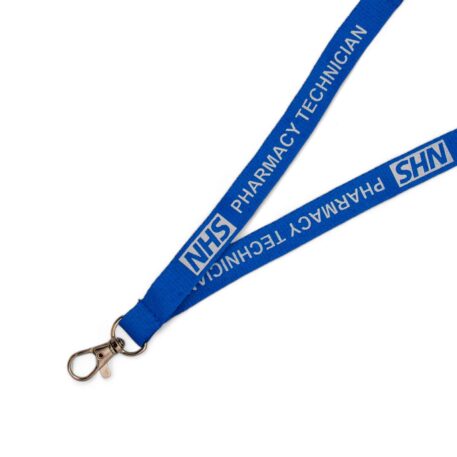 15mm NHS Pharmacy Technician Lanyard with Double Breakaway